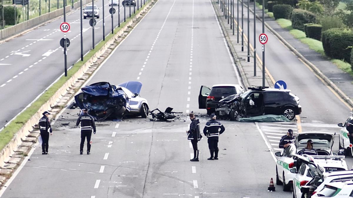 incidente Milano viale Forlanini