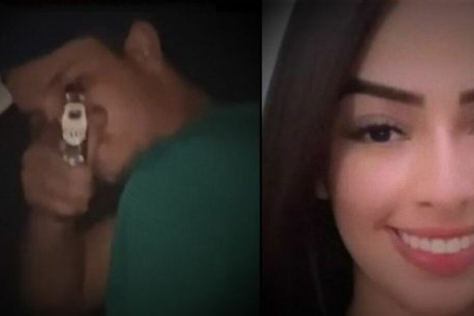 ragazza video pistola ragazzo