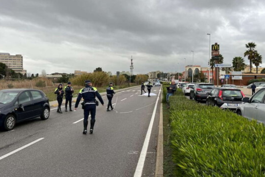 Cagliari 16enne investito strisce