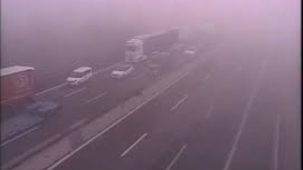 incidente A1 Parma nebbia