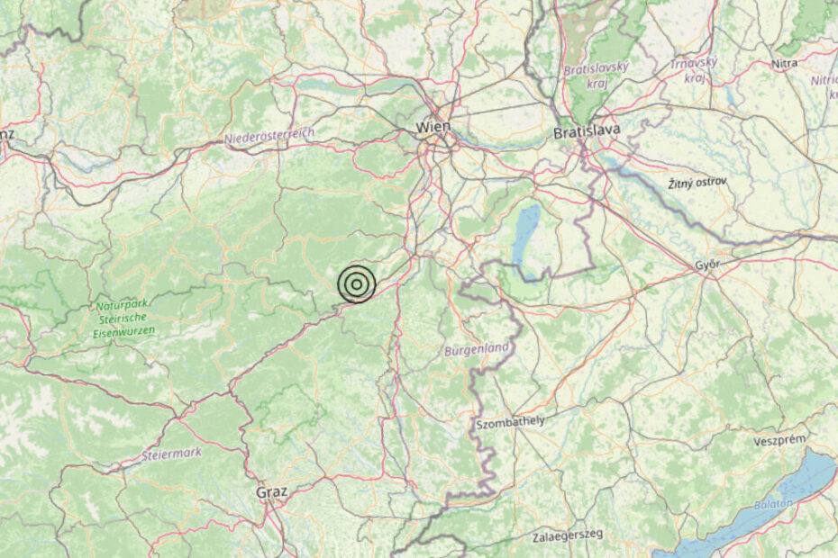 terremoto Austria Comune Schottwien