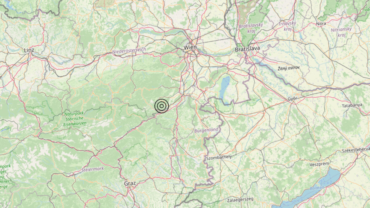  terremoto Austria Comune Schottwien