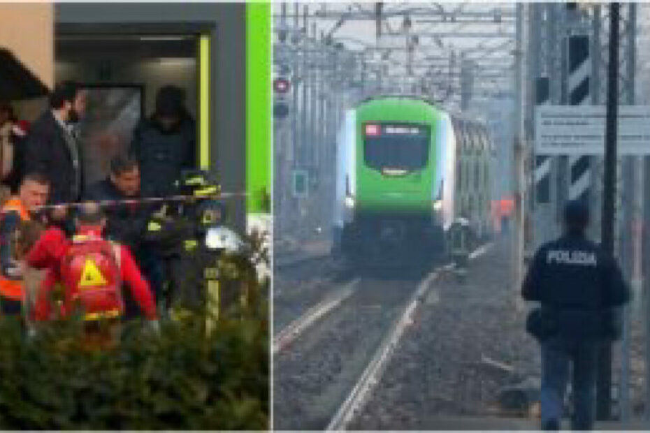 Treviglio incidente ferroviario disagi