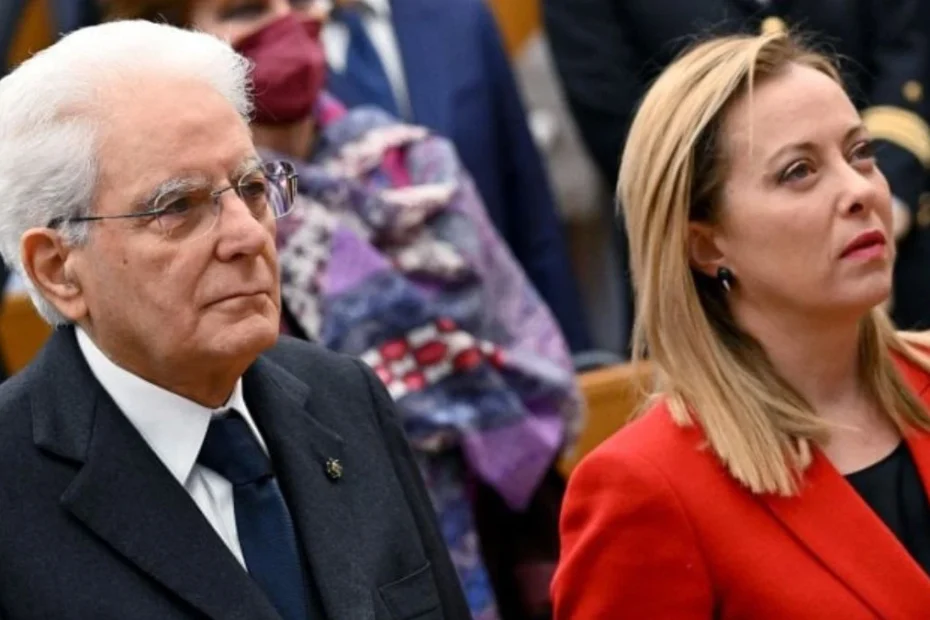 Meloni presidente Repubblica Mattarella