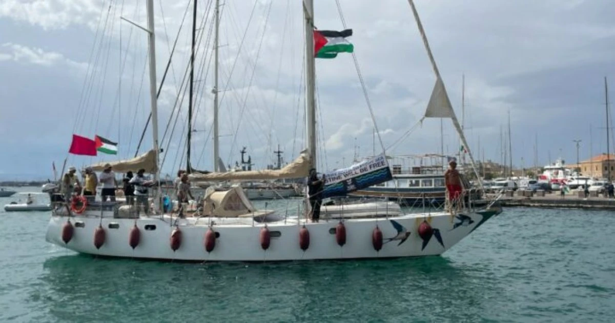 La Global Sumud Flotilla in partenza