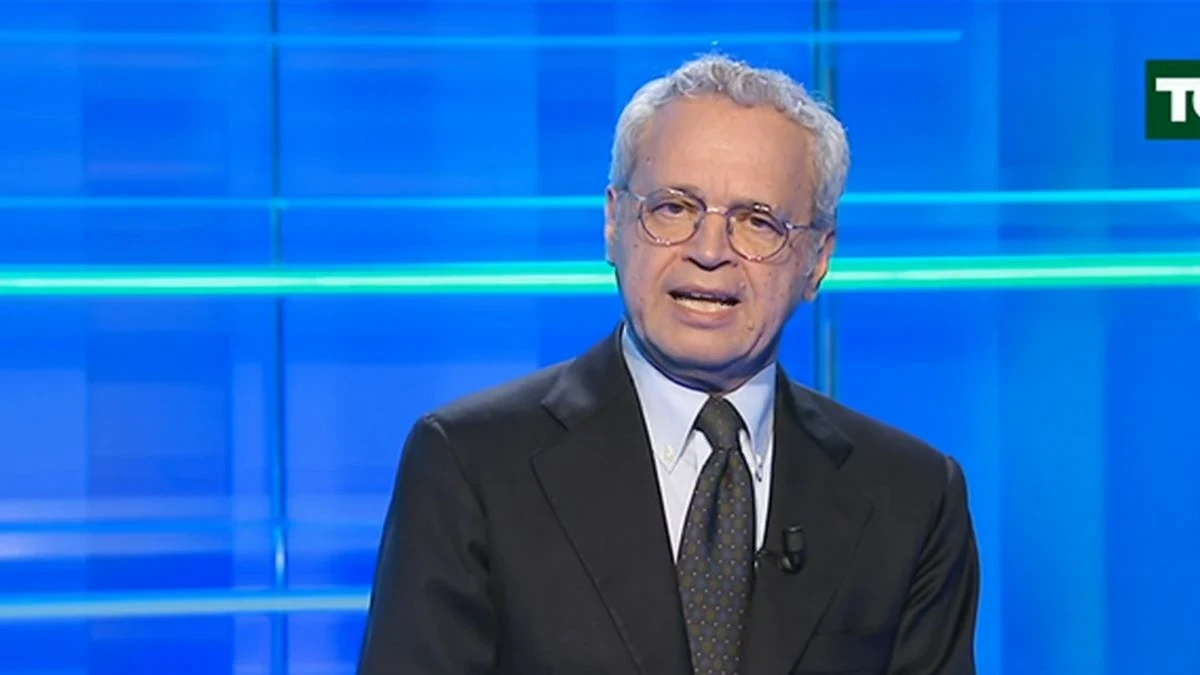 Enrico Mentana annuncio dati sondaggio