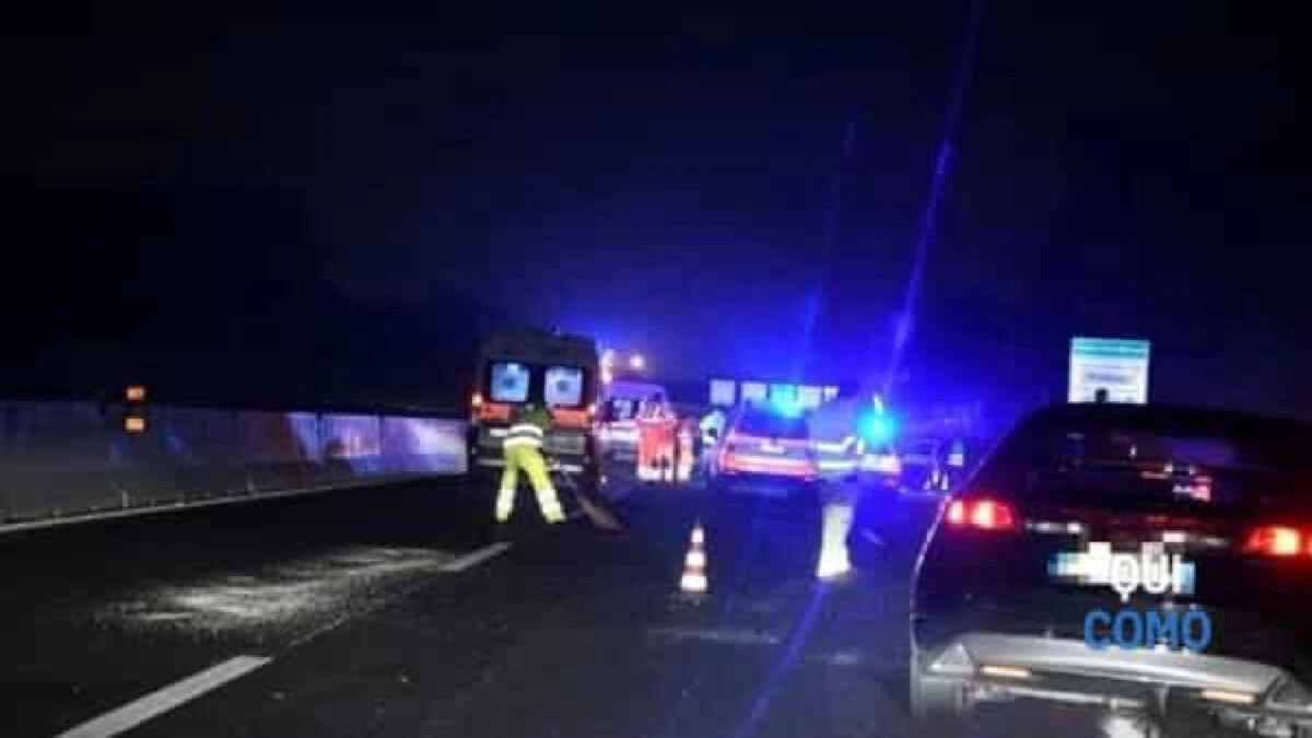Incidente stradale sulla Pedemontana con due auto danneggiate