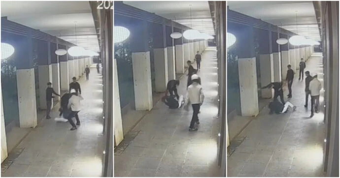 Forze dell'ordine impegnate nelle indagini a Milano