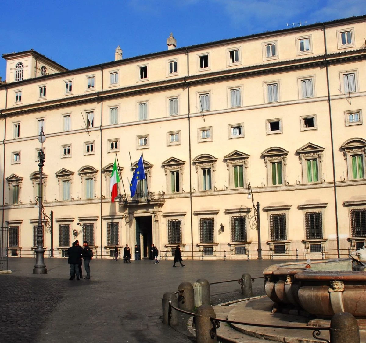 Palazzo Chigi, sede del Governo Italiano