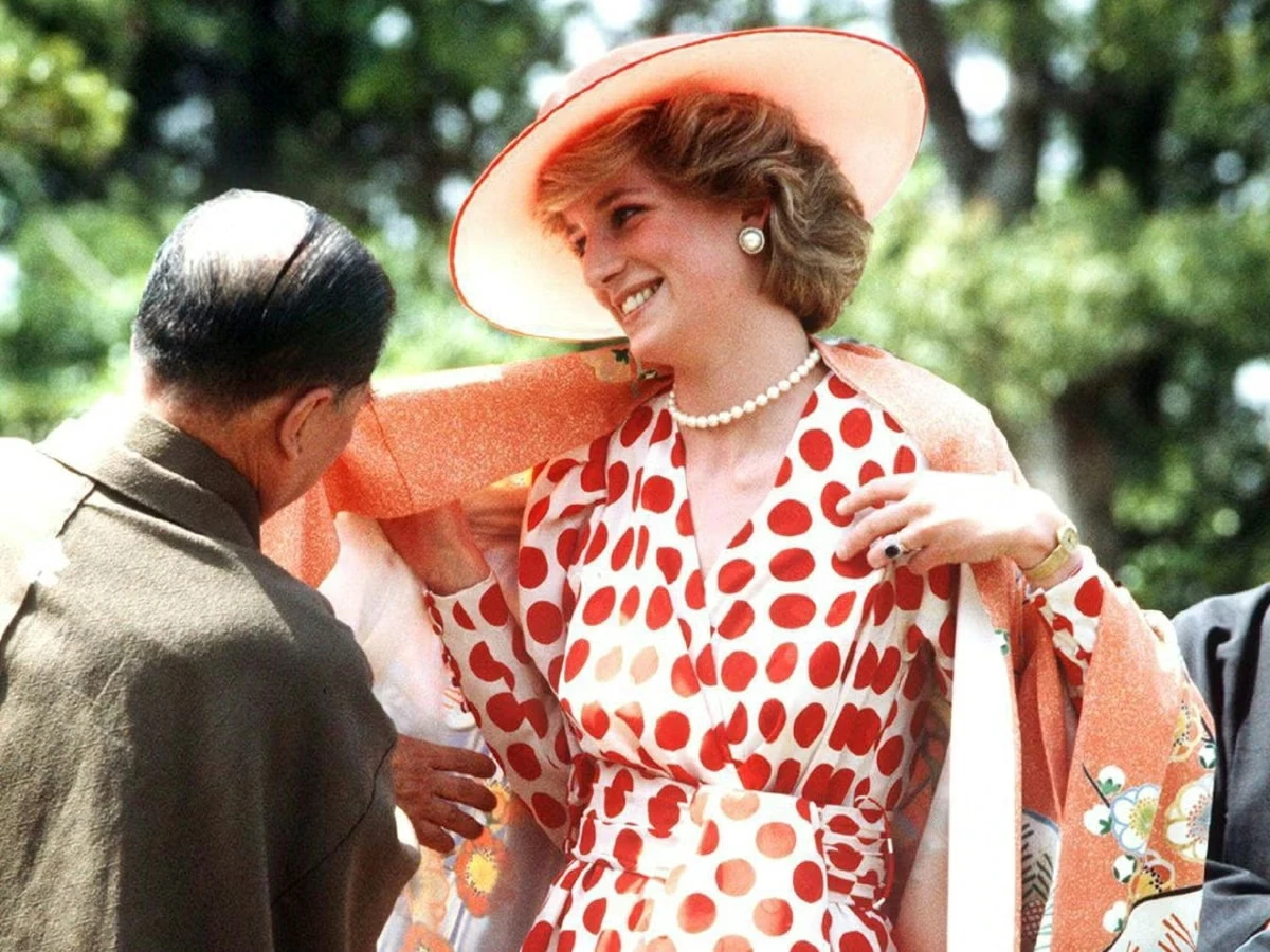 Paul Costelloe con Lady Diana