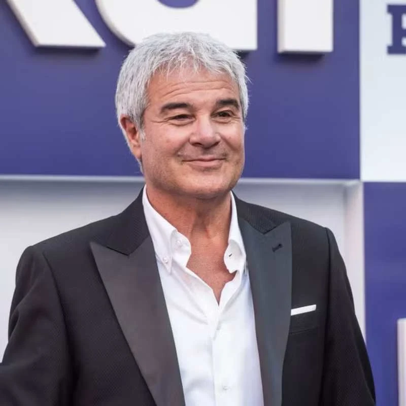 Pino Insegno durante l’intervista a Ciao Maschio