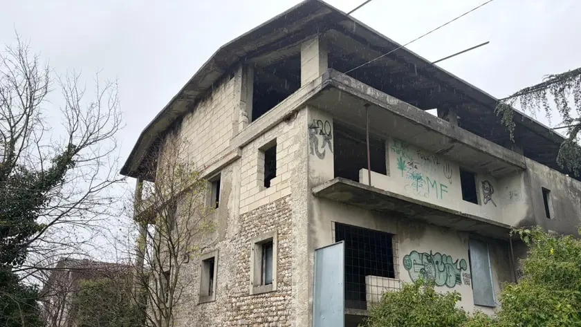 Intervento delle forze dell'ordine a Udine