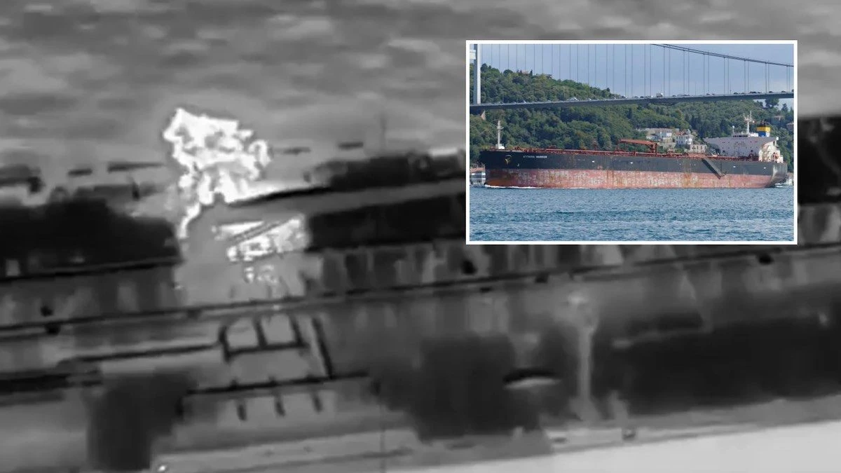 Petroliera QENDIL colpita nel Mediterraneo