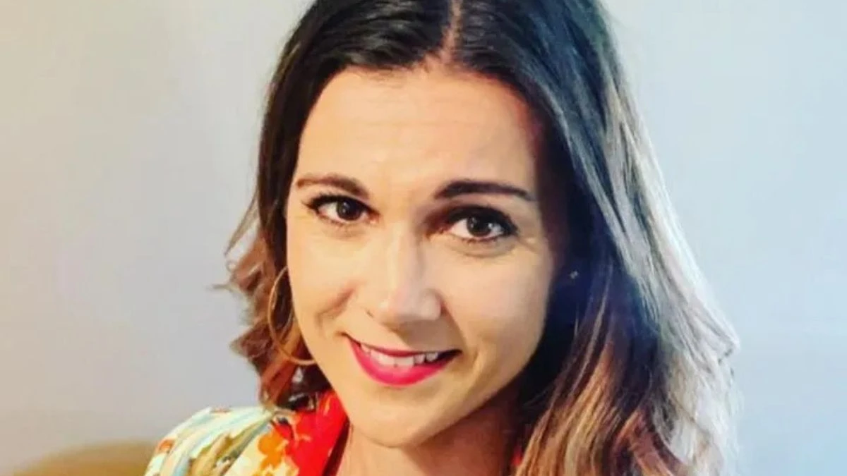 Christina Chambers in una foto professionale nel campo del giornalismo sportivo