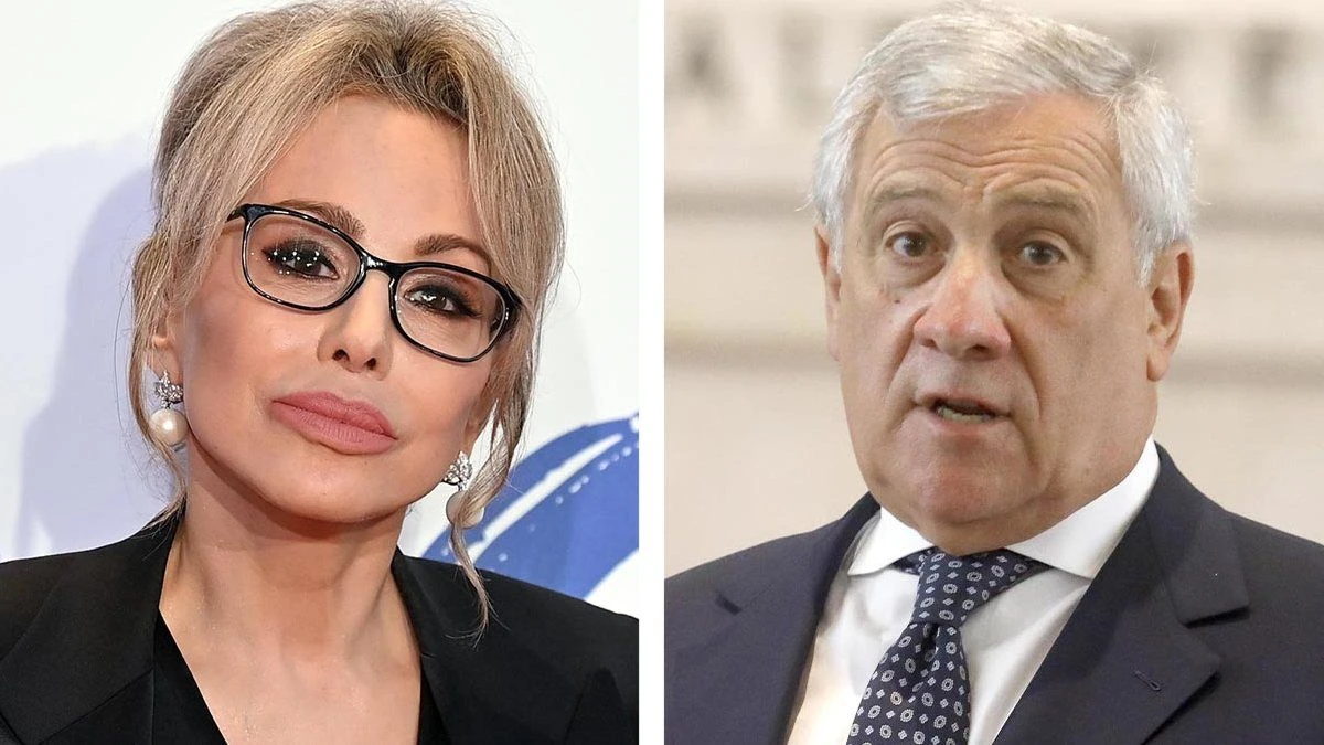 Antonio Tajani e Marina Berlusconi in dialogo