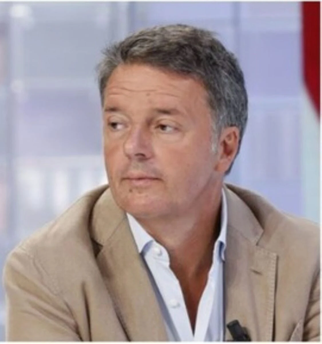 Matteo Renzi e Giuseppe Conte in un dibattito politico