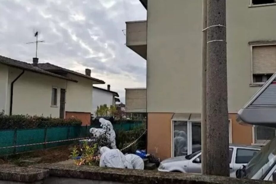 donna trovata pozza sangue