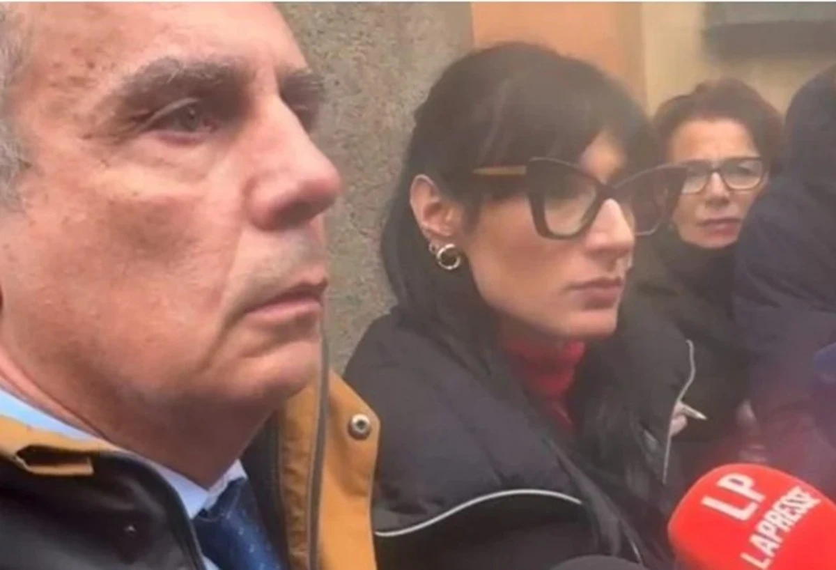 Veduta del tribunale di Garlasco, luogo dell'udienza sul caso Poggi