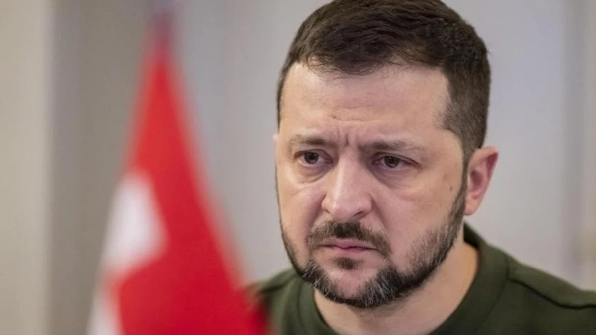 Il presidente ucraino Zelensky