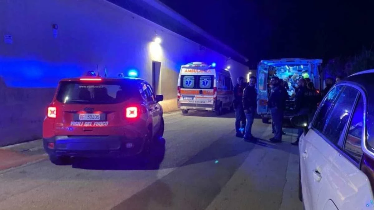 Intervento dei vigili del fuoco per fuga di gas a Cinisi