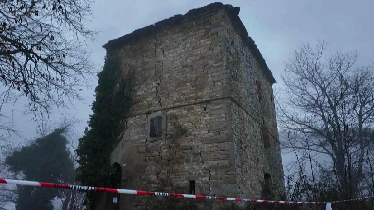 Paesaggio dell’Appennino modenese nei pressi di Montefiorino
