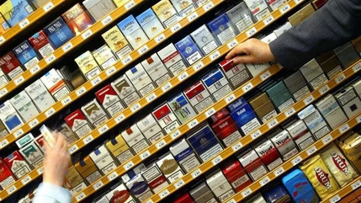 Tabacchi e sigarette in vendita