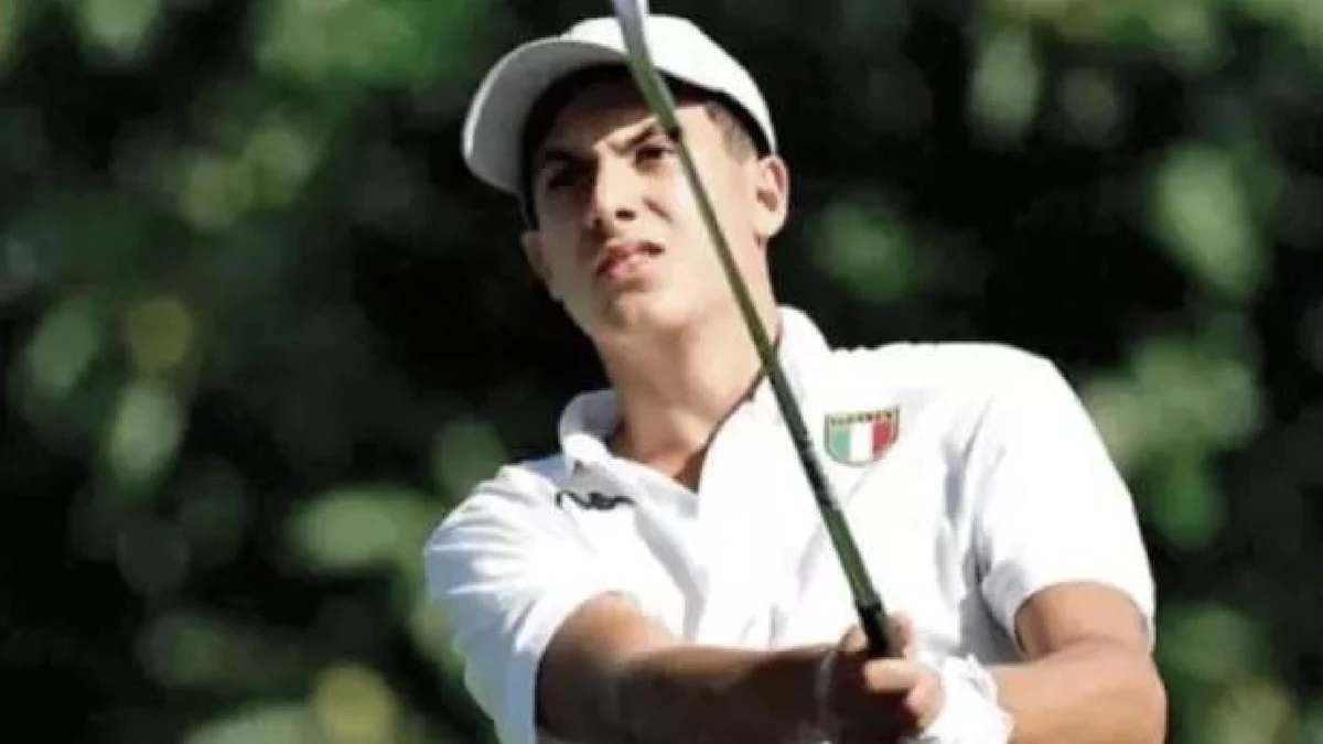 Emanuele Galoppini, giovane golfista italiano