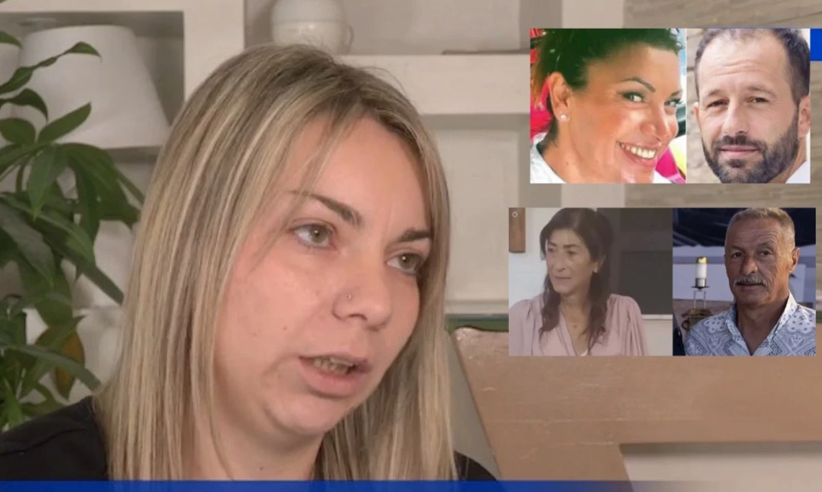 I coniugi Carlomagno in una foto di famiglia