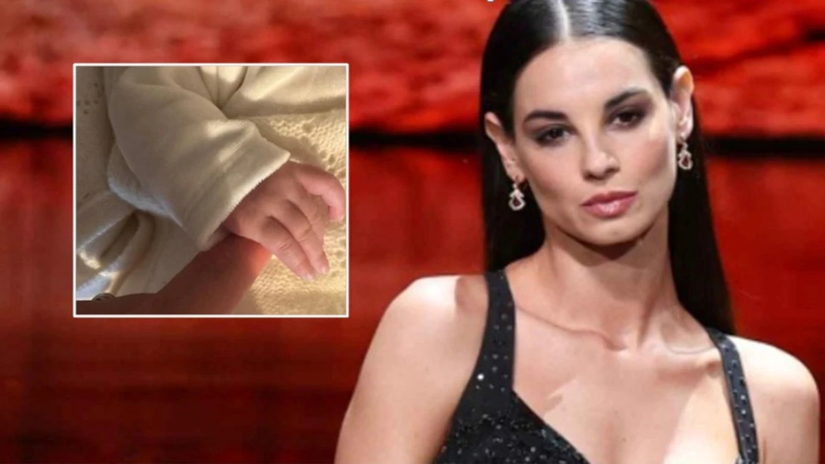 Francesca Chillemi con la neonata Amelia Smeralda