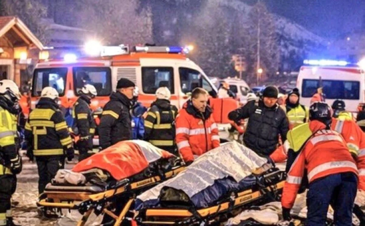 Vista panoramica di Crans-Montana