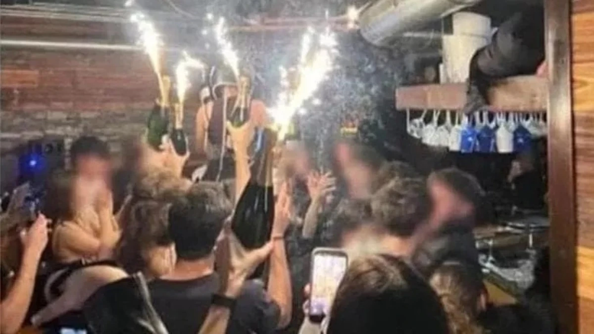 Scene dall’incendio di Crans-Montana