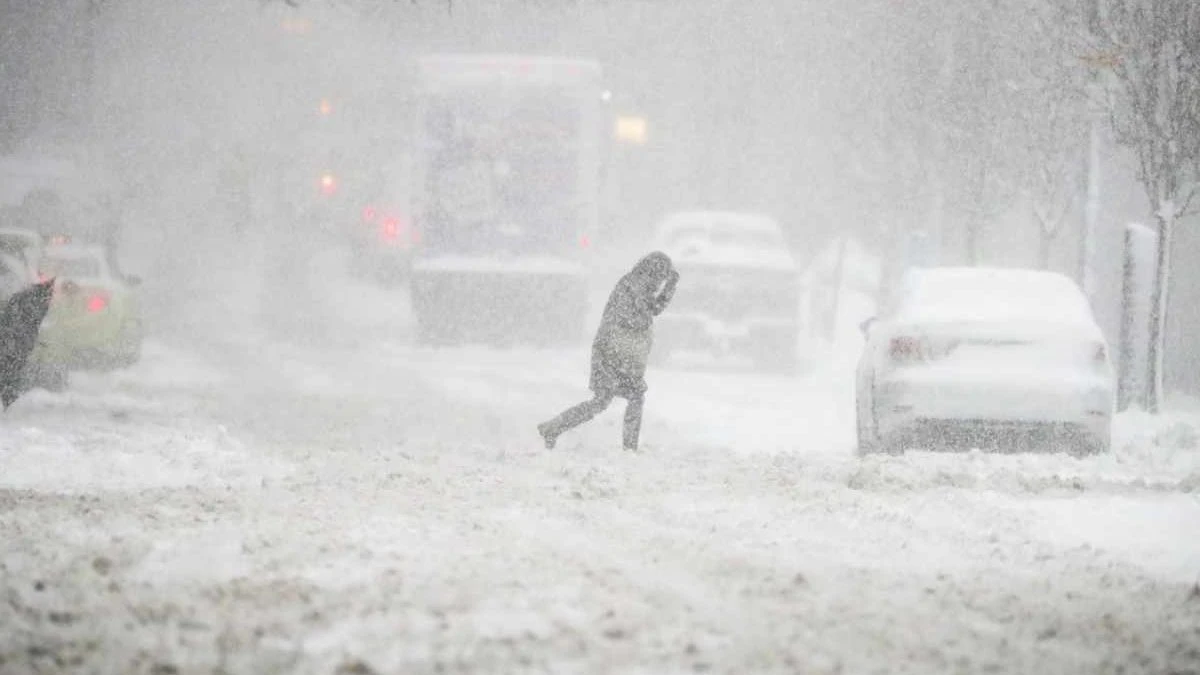 Tempesta di neve negli Stati Uniti