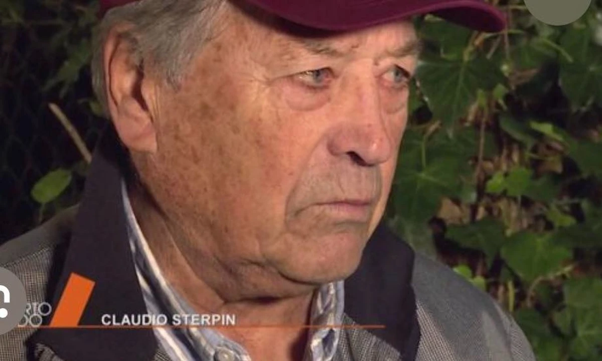 Claudio Sterpin in divisa da bersagliere