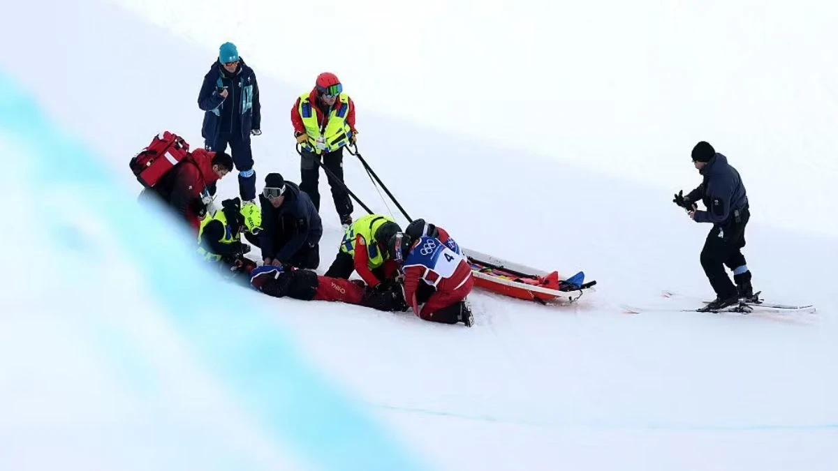 volo spaventoso barella video choc