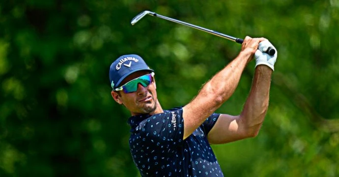 Ritratto di Andrea Pavan, golfista italiano