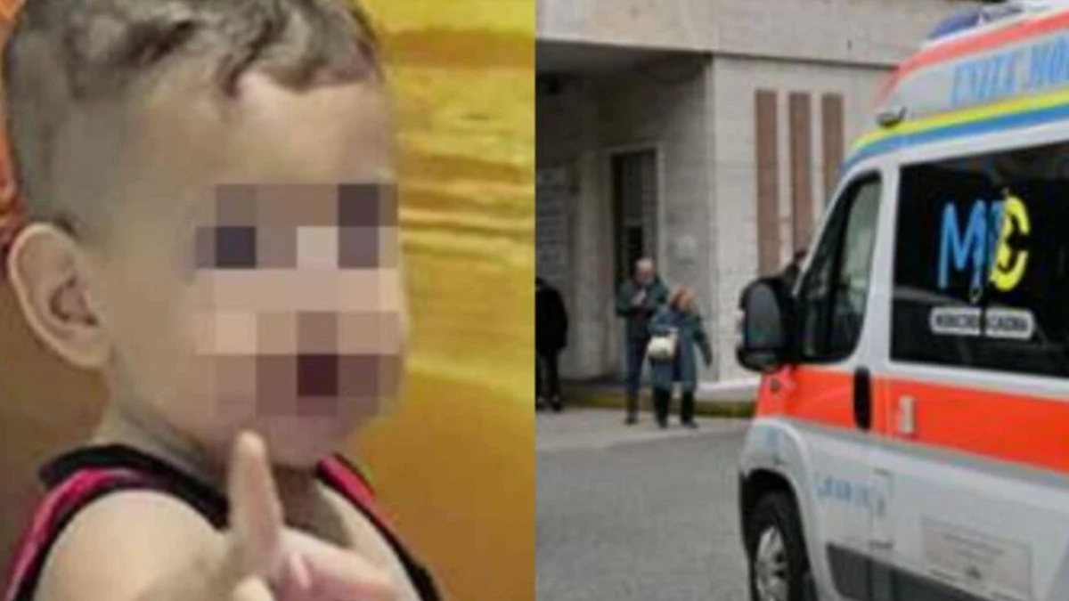 Il piccolo Domenico nel reparto di cardiochirurgia