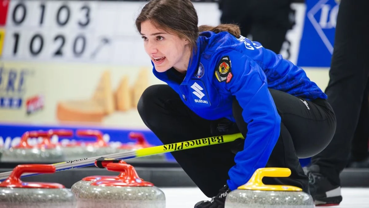 Partita di curling femminile alle Olimpiadi Milano-Cortina 2026