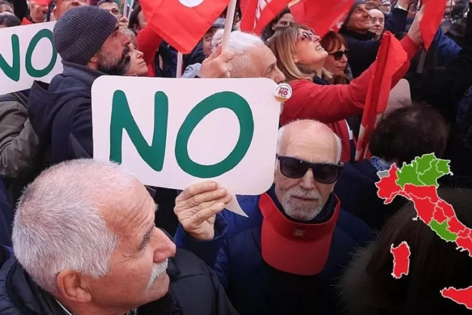 referendum vittoria no reazioni