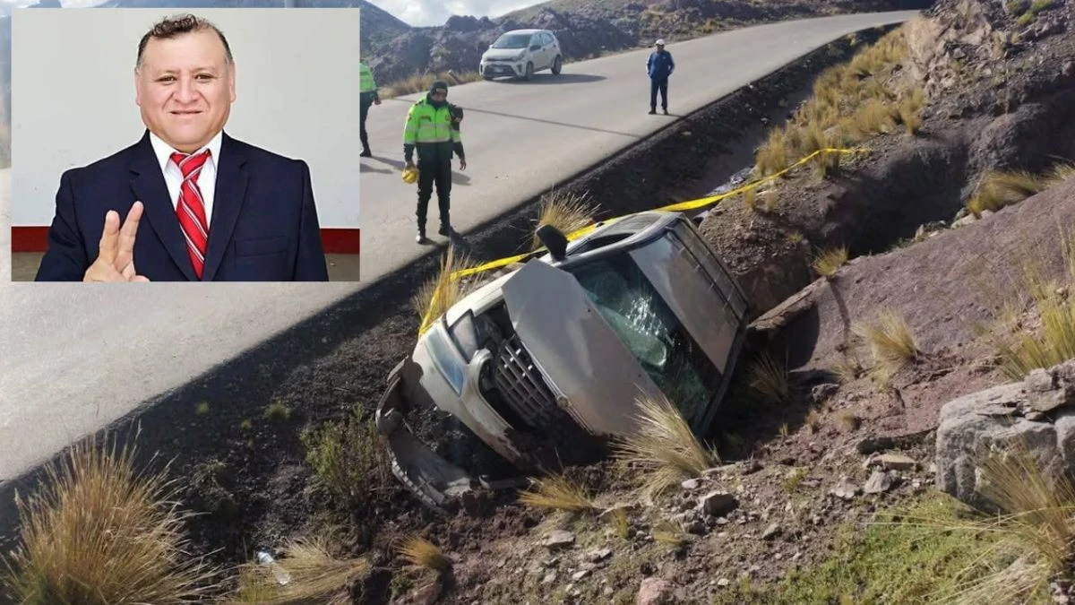 Napoleón Becerra durante un comizio elettorale