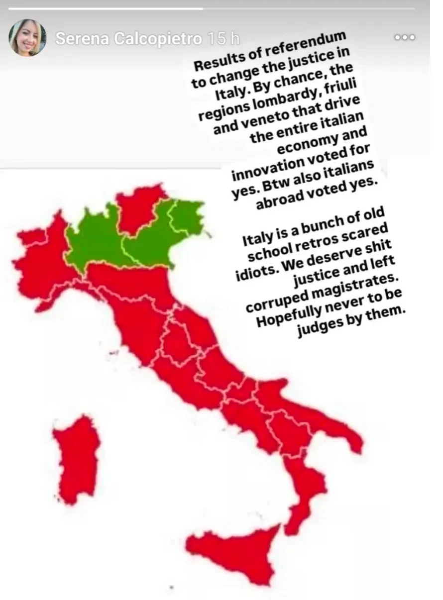 Serena Calcopietro dimissioni insulti elettori No referendum Ventimiglia