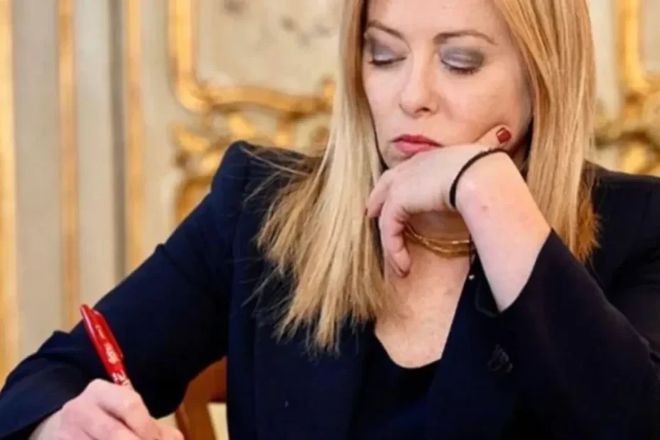 meloni ha firmato decreto