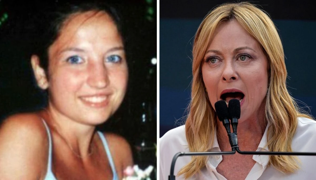 Giorgia Meloni durante un intervento sulla riforma della giustizia