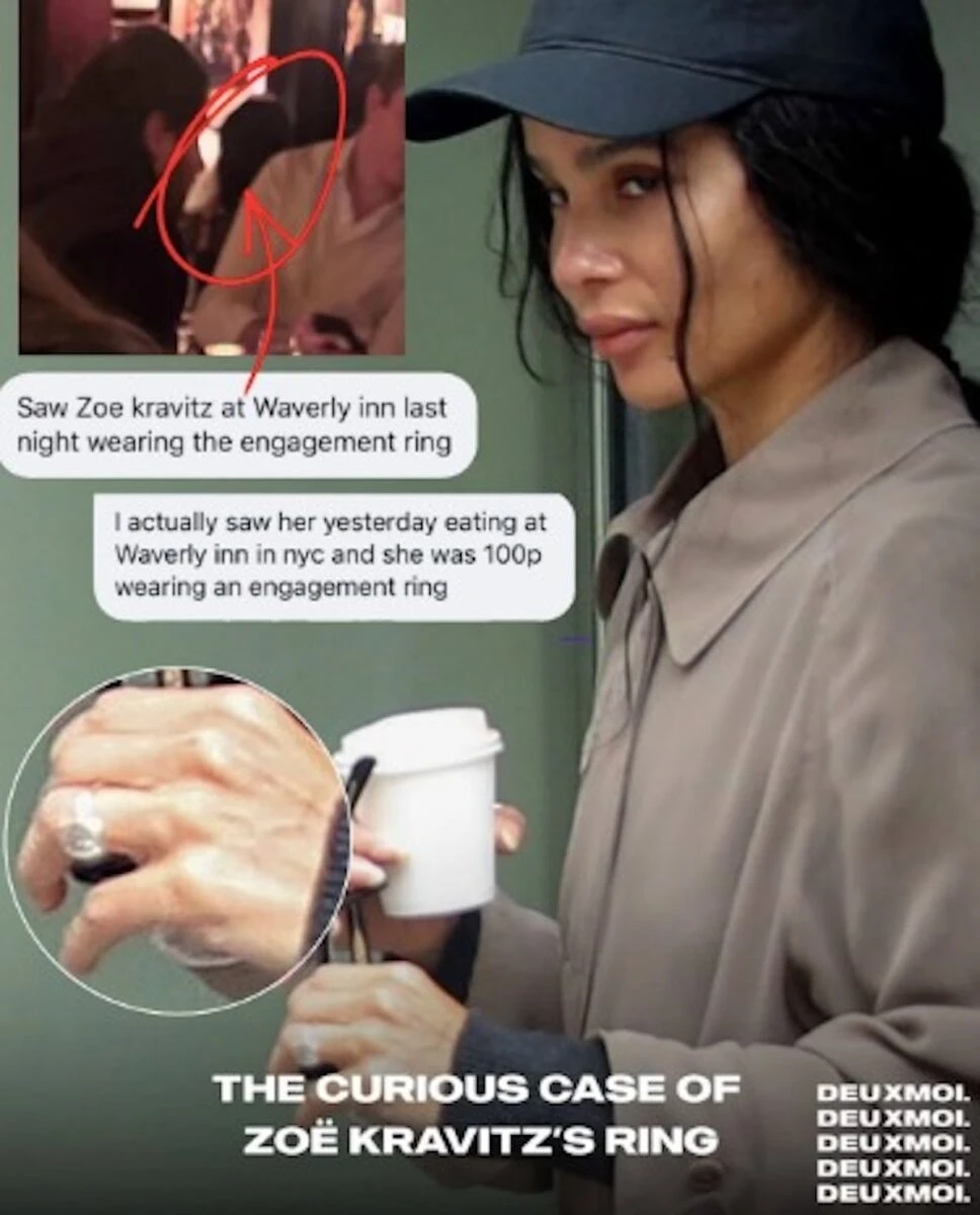 Harry Styles e Zoë Kravitz in un momento privato