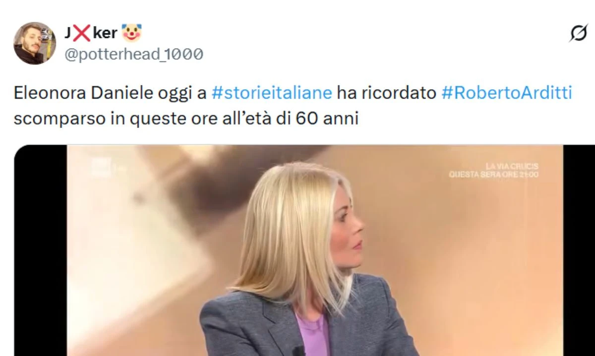 Omaggio a Roberto Arditti