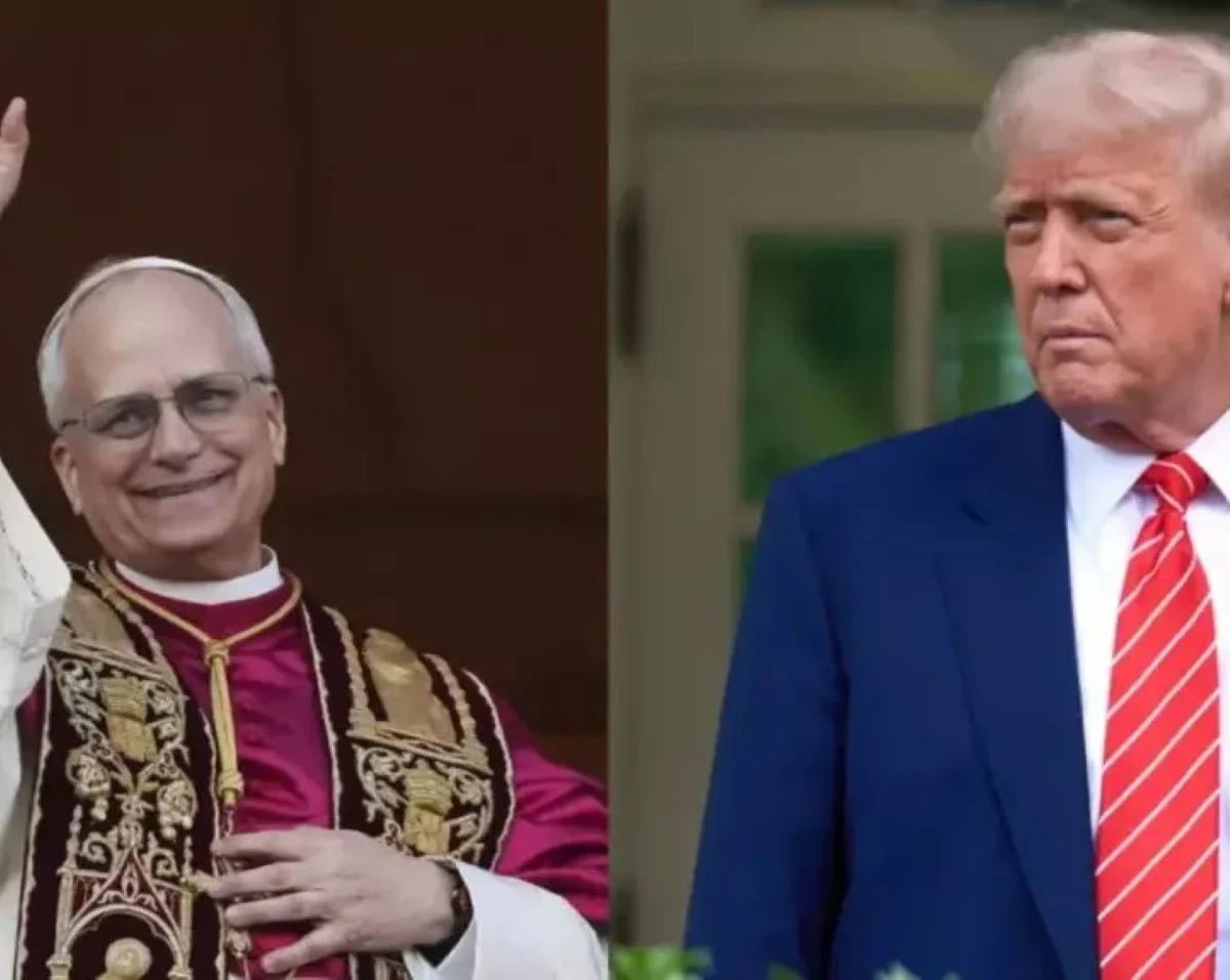 Simbolo del rapporto teso tra Papa Leone XIV e Donald Trump
