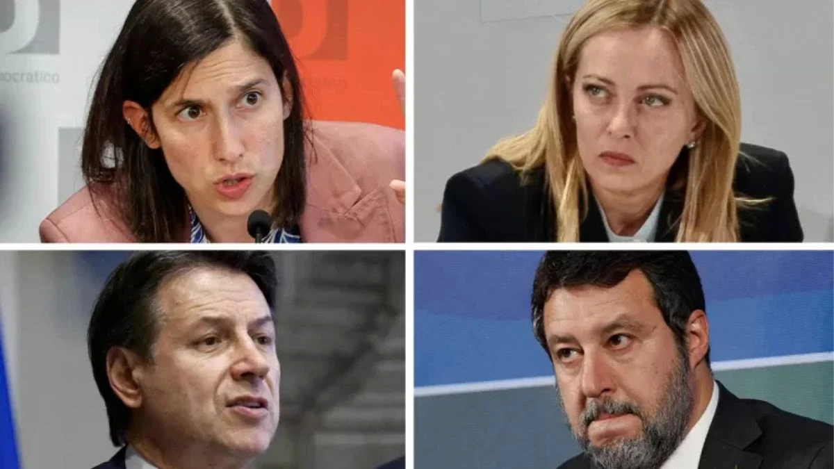 Grafico crescita partiti opposizione