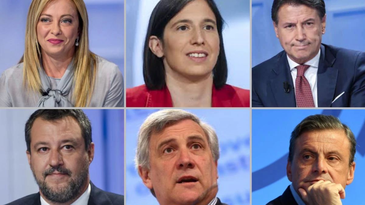 Grafico sondaggio politico Youtrend