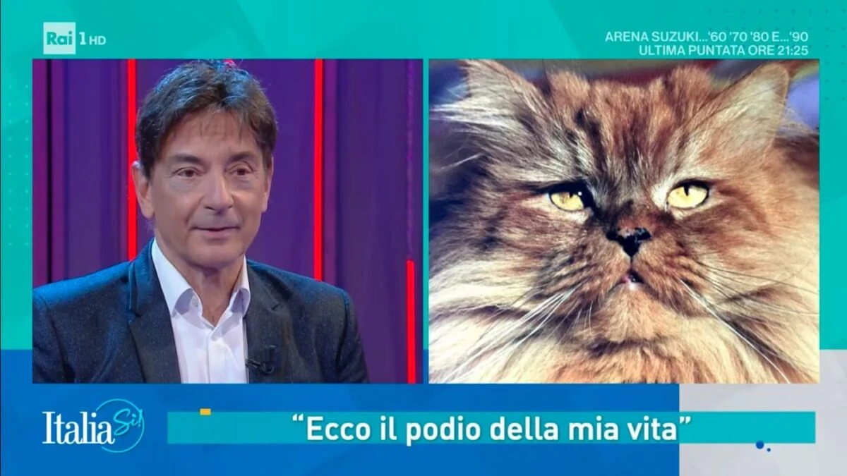 Paolo Fox visibilmente commosso in studio