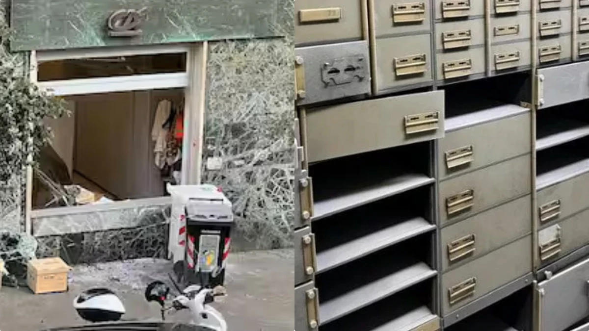 Rapina a Napoli: cassettine di sicurezza e indagini sul colpo