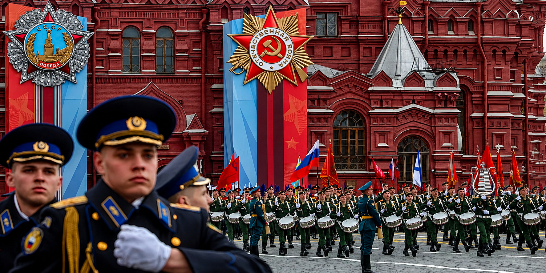 La parata ridotta di Putin, un 9 maggio diverso